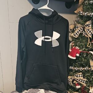 Under Armour Black and White Men's Hoodie
